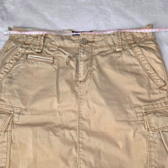Polo Ralph Lauren Jeans Cargo Mini Skirt, Khaki, size 26 - Picture 13 of 16